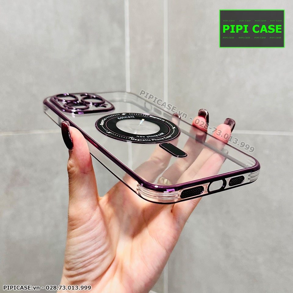 Ốp Lưng iPhone 13 Pro Max - Tom - Tím