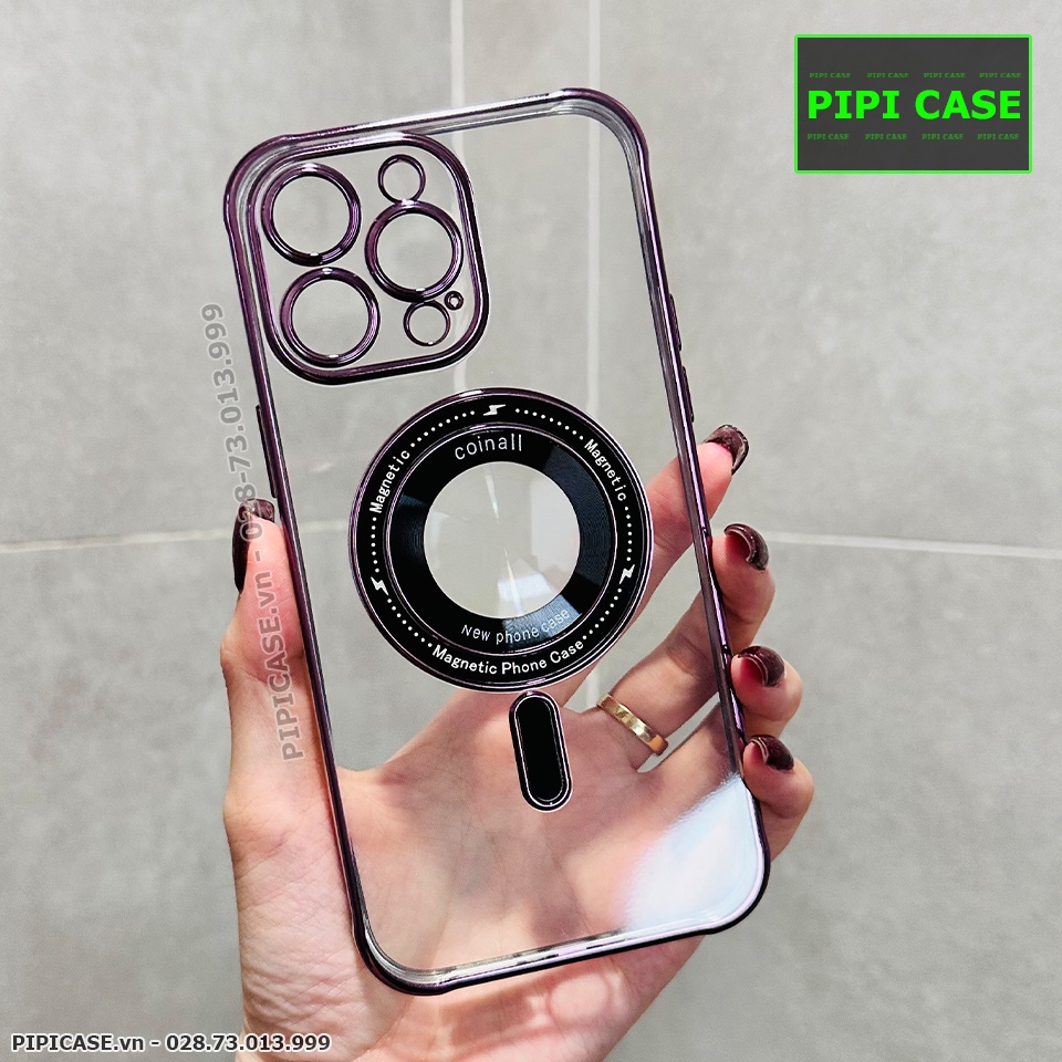 Ốp Lưng iPhone 13 Pro Max - Tom - Tím