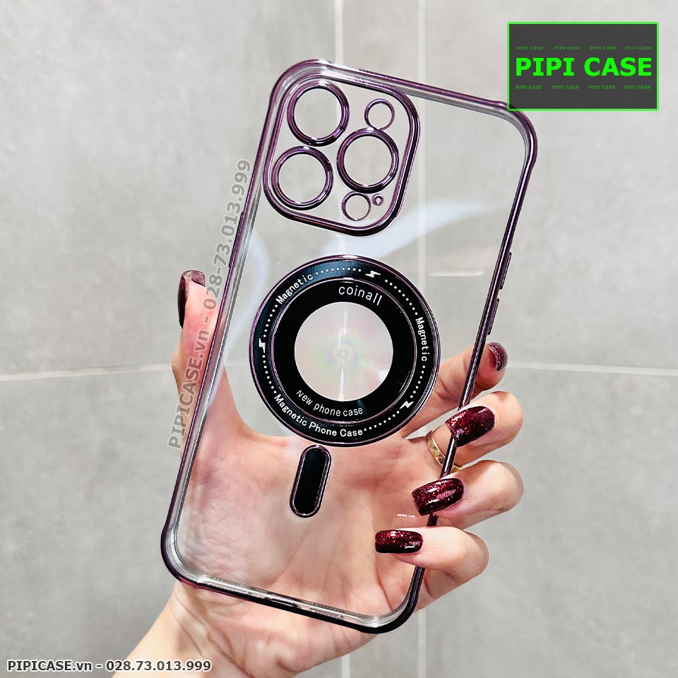 Ốp Lưng iPhone 13 Pro Max - Tom - Tím