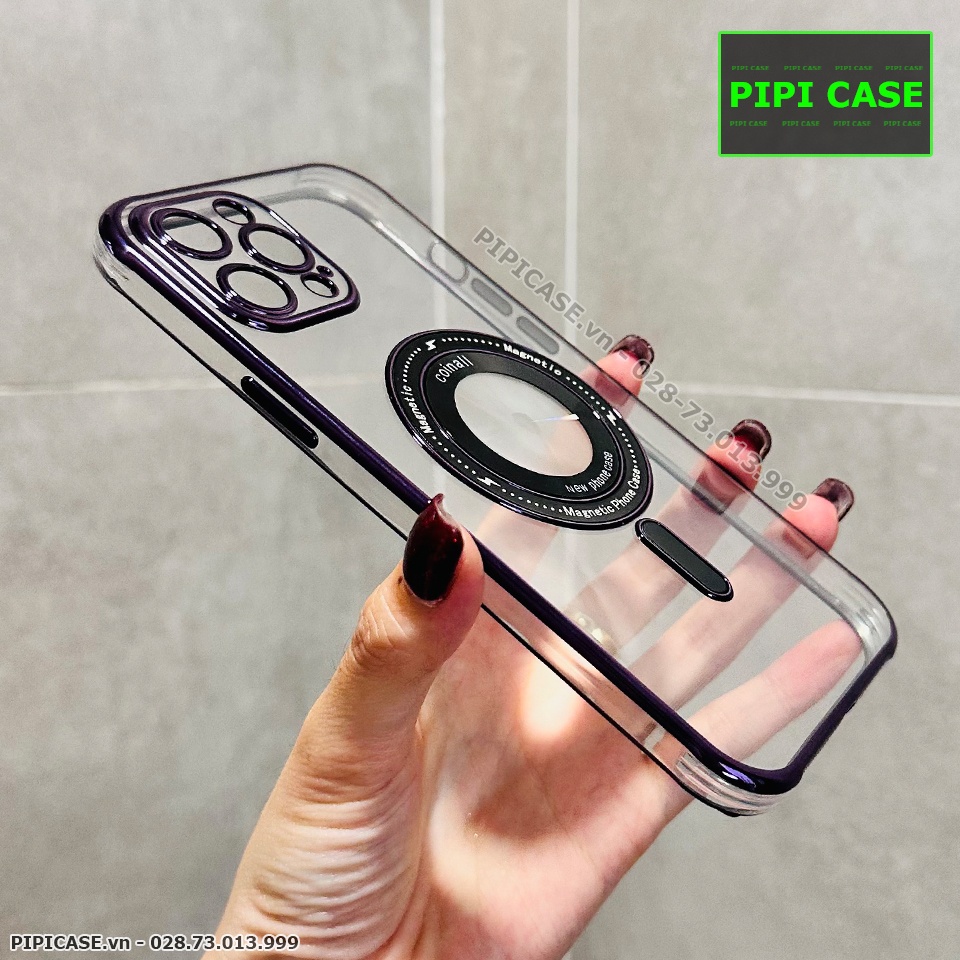 Ốp Lưng iPhone 12 Pro Max - Tom - Tím