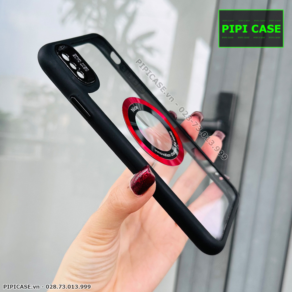 Ốp Lưng iPhone XS Max - Nice - Đỏ