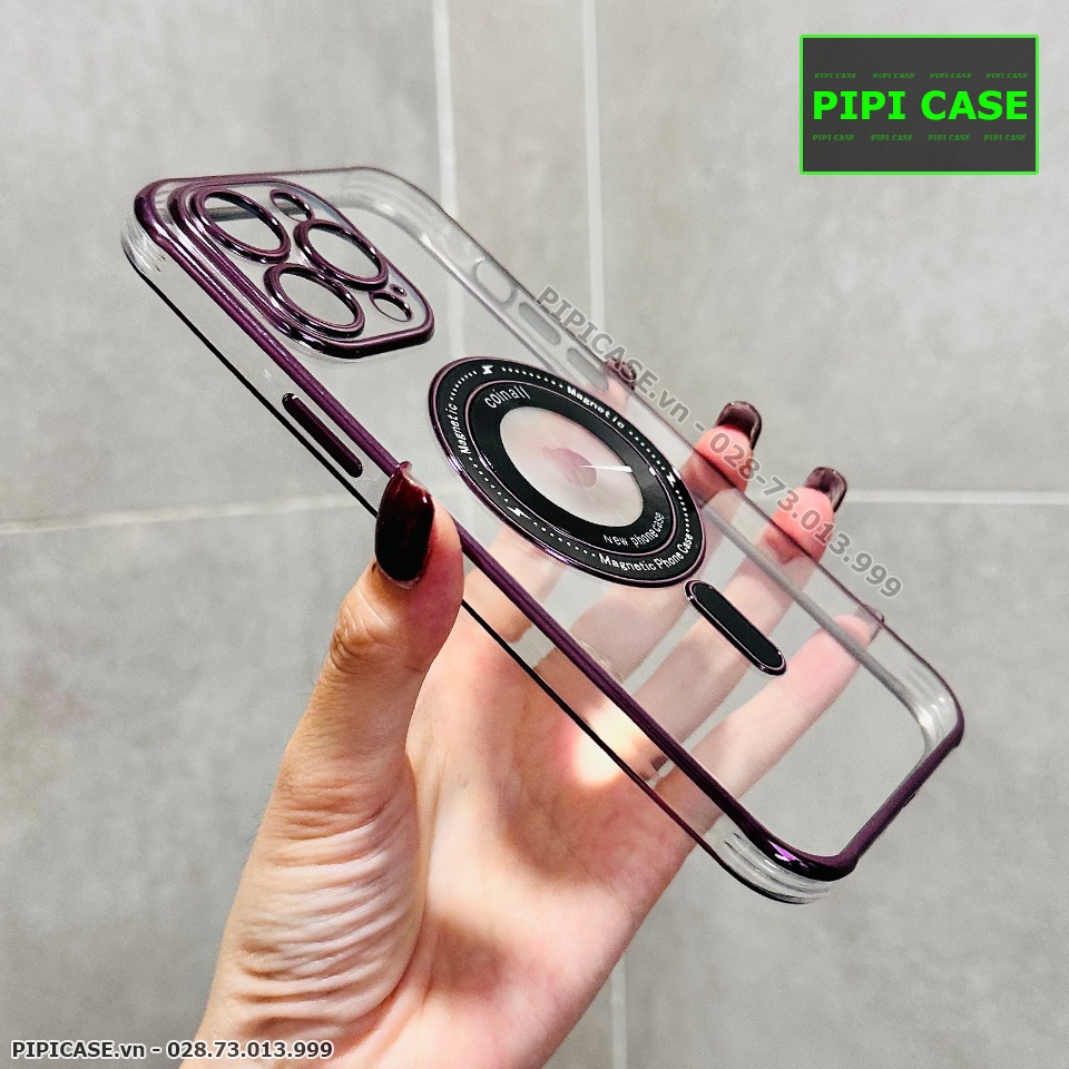 Ốp Lưng iPhone 13 Pro Max - Tom - Tím