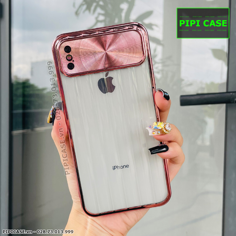 Ốp Lưng iPhone X / XS - Cin - Hồng