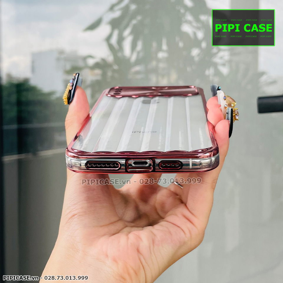 Ốp Lưng iPhone X / XS - Cin - Hồng