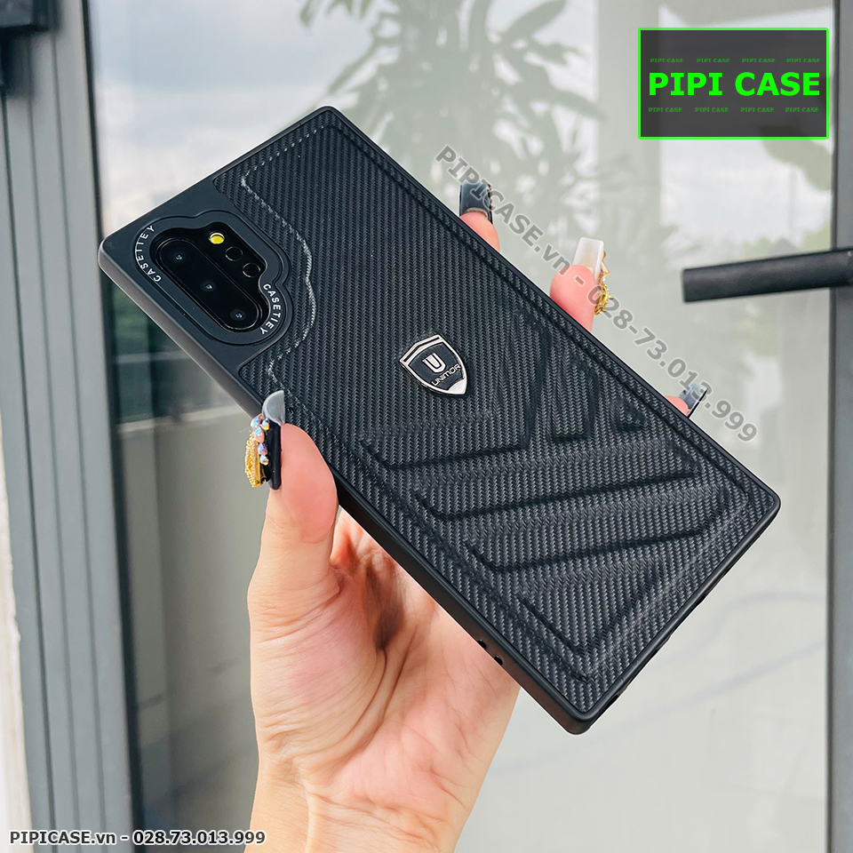 Ốp Lưng Samsung Note 10 Plus 5G - Time - Đen