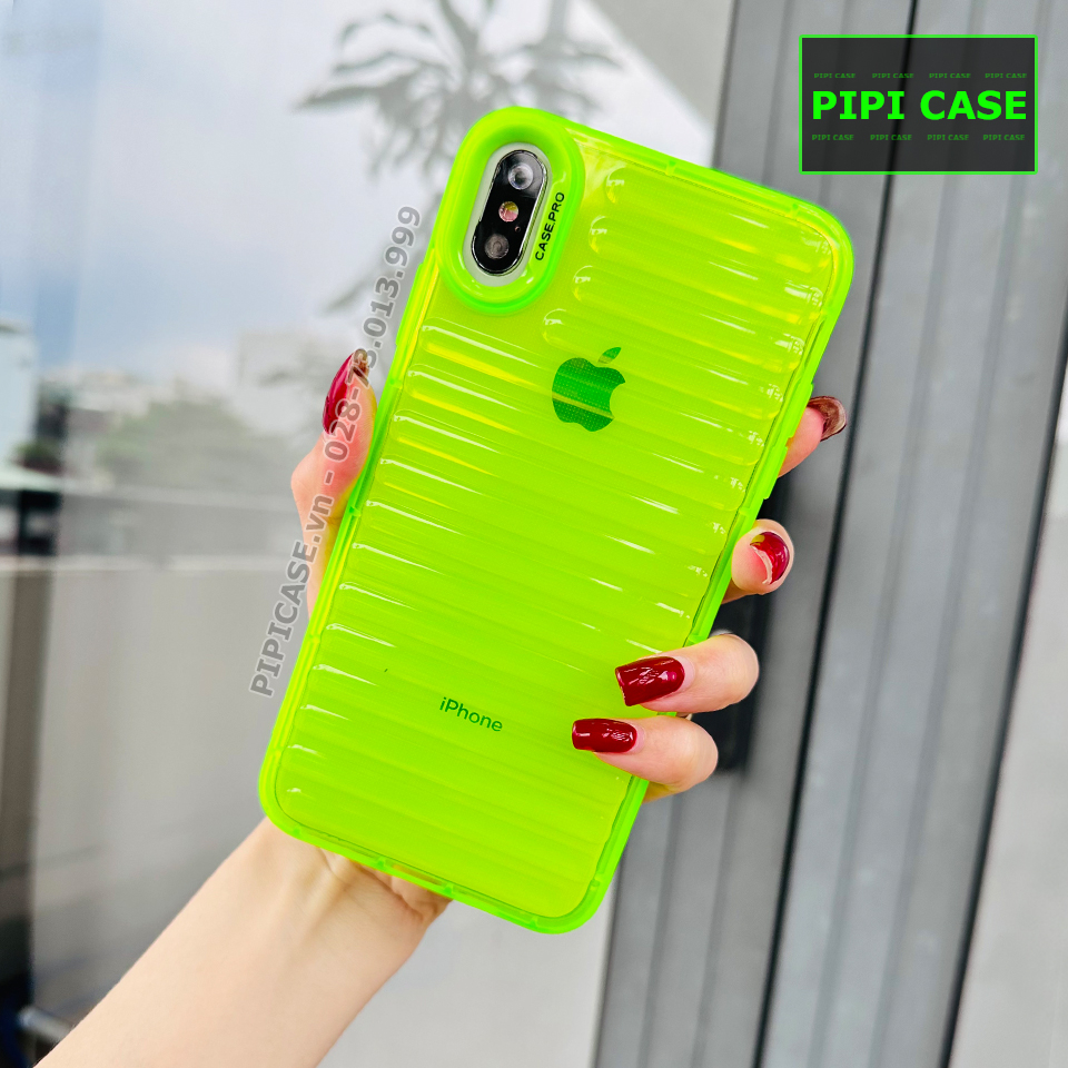 Ốp Lưng iPhone XS Max - Soon - Xanh Dạ Quang