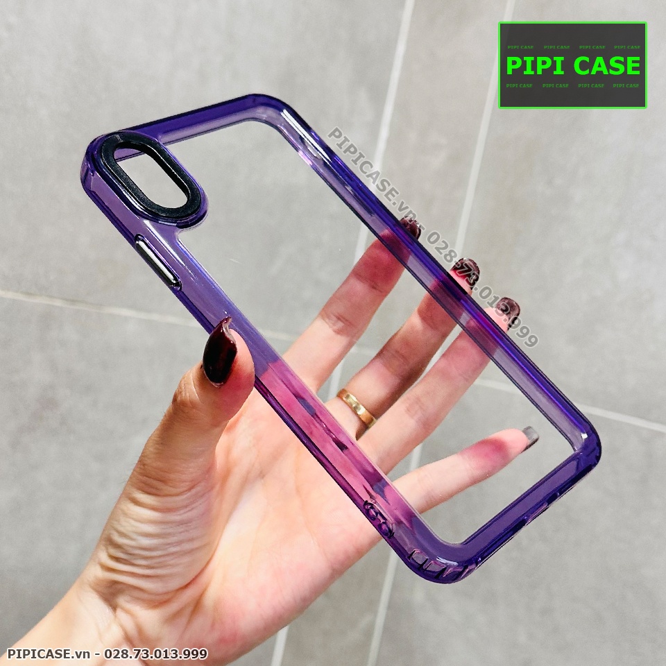 Ốp Lưng iPhone X / XS - Full - Tím