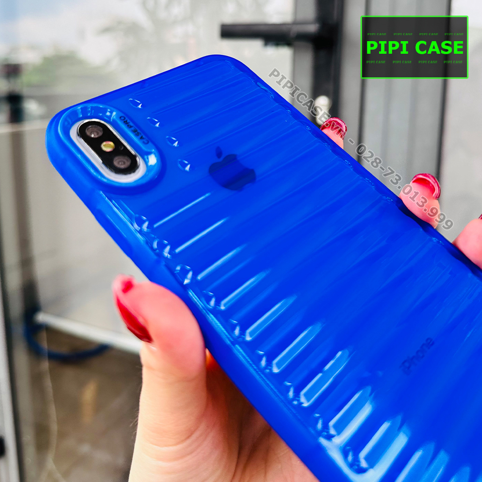 Ốp Lưng iPhone XS Max - Soon - Xanh Dương