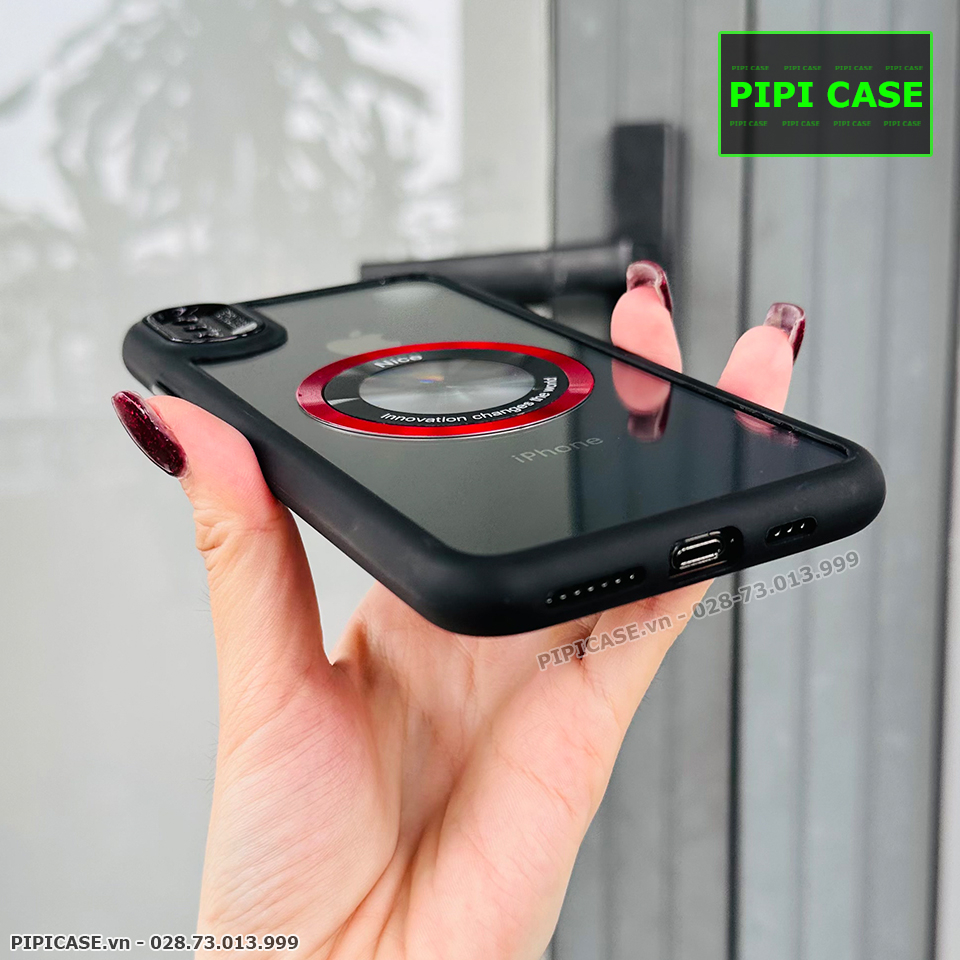 Ốp Lưng iPhone XS Max - Nice - Đỏ