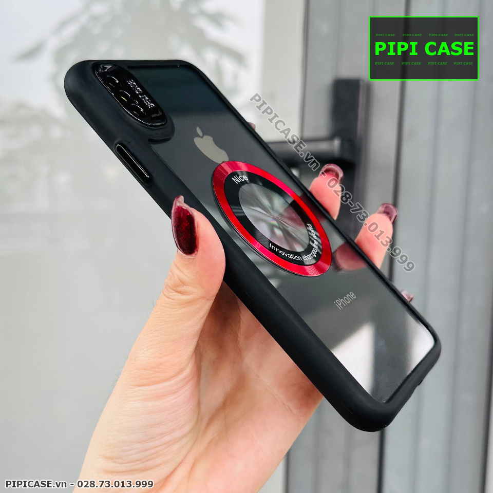 Ốp Lưng iPhone XS Max - Nice - Đỏ