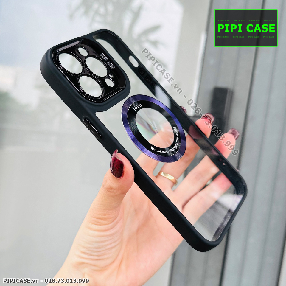 Ốp Lưng iPhone 13 Pro Max - Nice - Tím