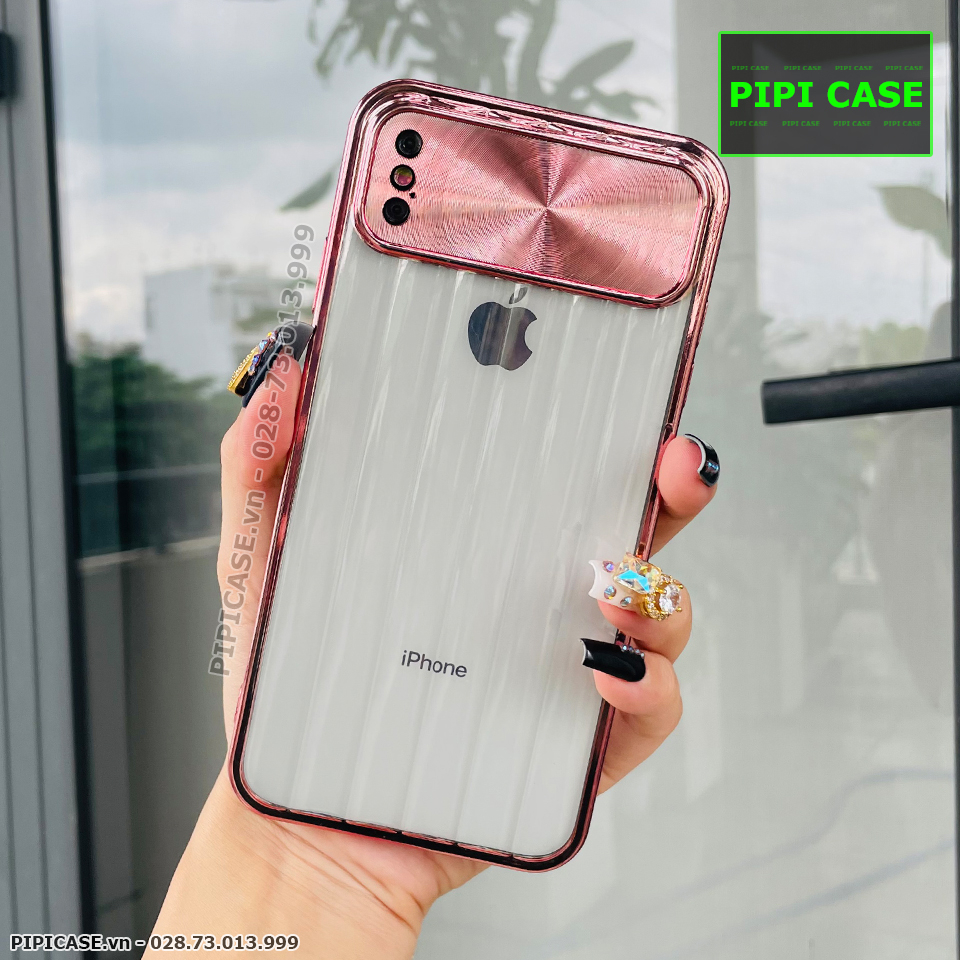 Ốp Lưng iPhone X / XS - Cin - Hồng