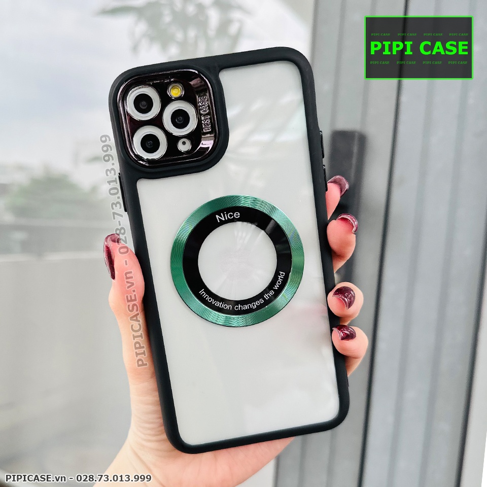 Ốp Lưng iPhone 11 Pro Max - Nice - Xanh Lá
