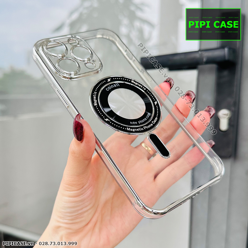 Ốp Lưng iPhone 14 Pro Max - Tom - Bạc