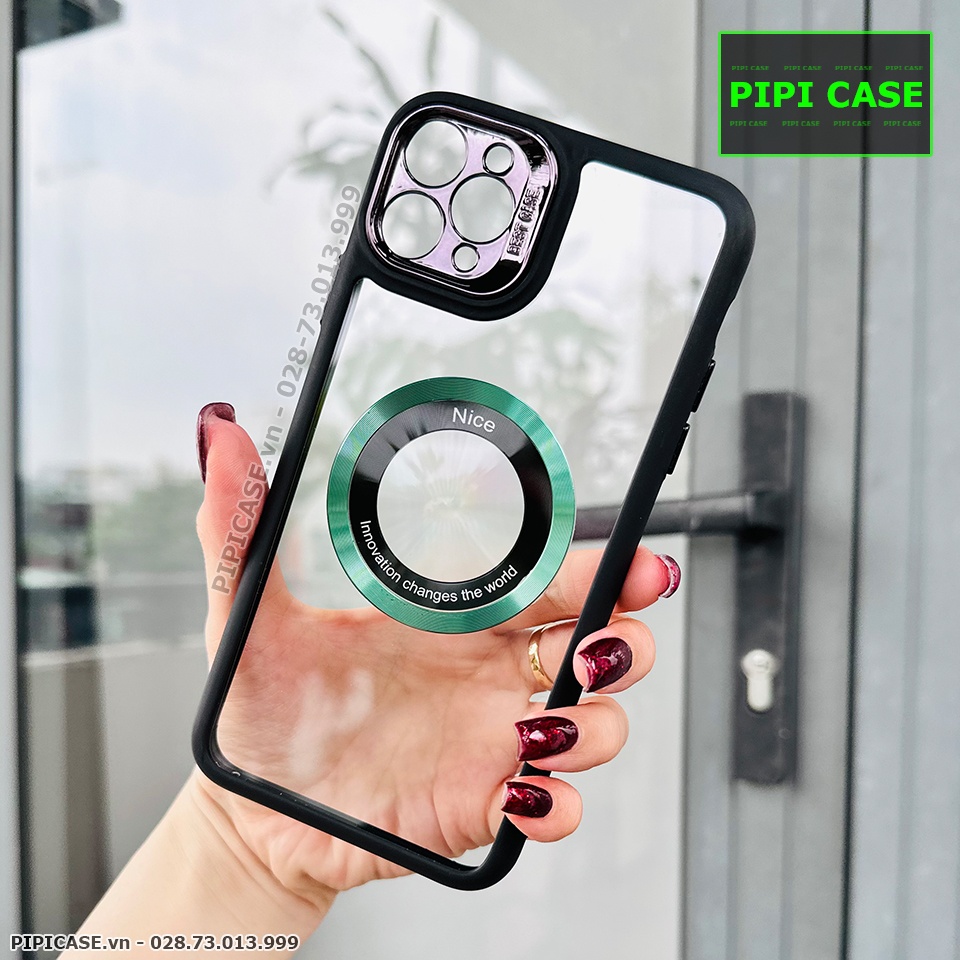Ốp Lưng iPhone 11 Pro Max - Nice - Xanh Lá