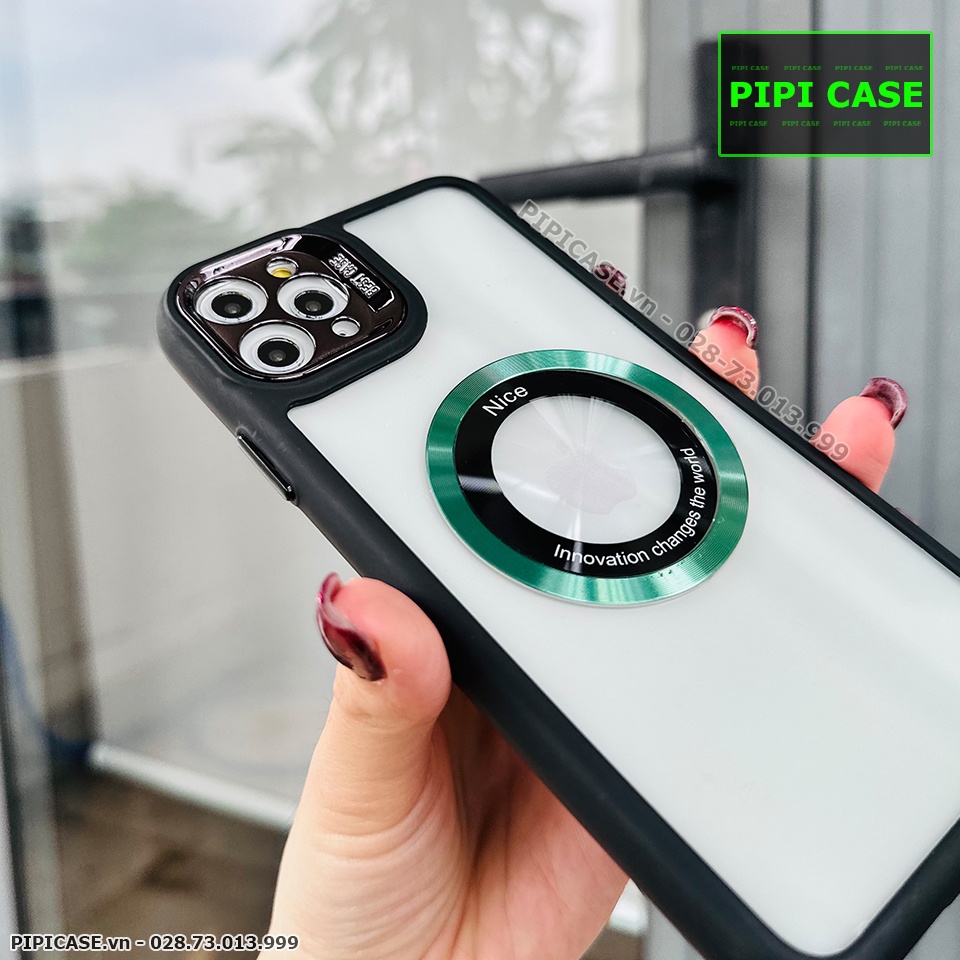 Ốp Lưng iPhone 11 Pro Max - Nice - Xanh Lá