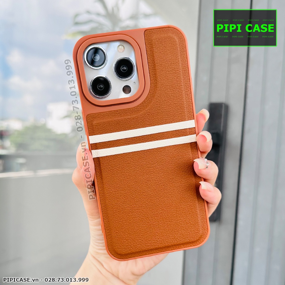 Ốp Lưng iPhone 14 Pro Max - 2 Way - Nâu