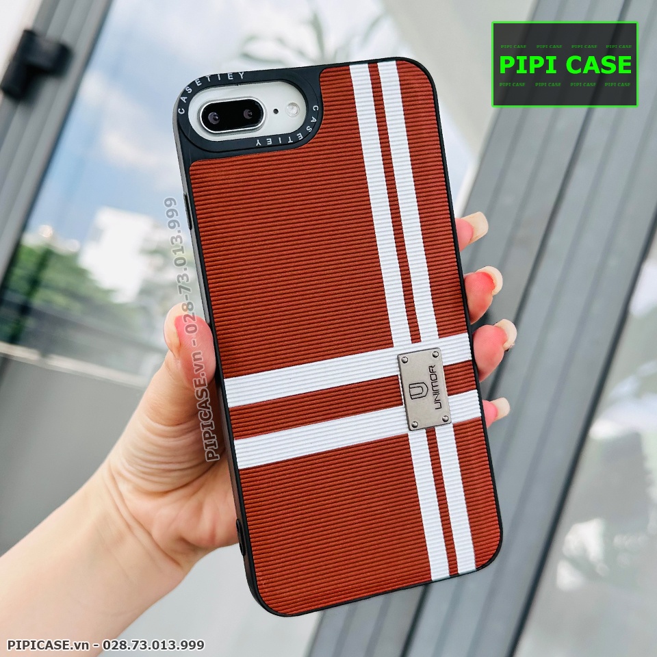 Ốp Lưng iPhone 7 Plus / 8 Plus - Uni - Nâu