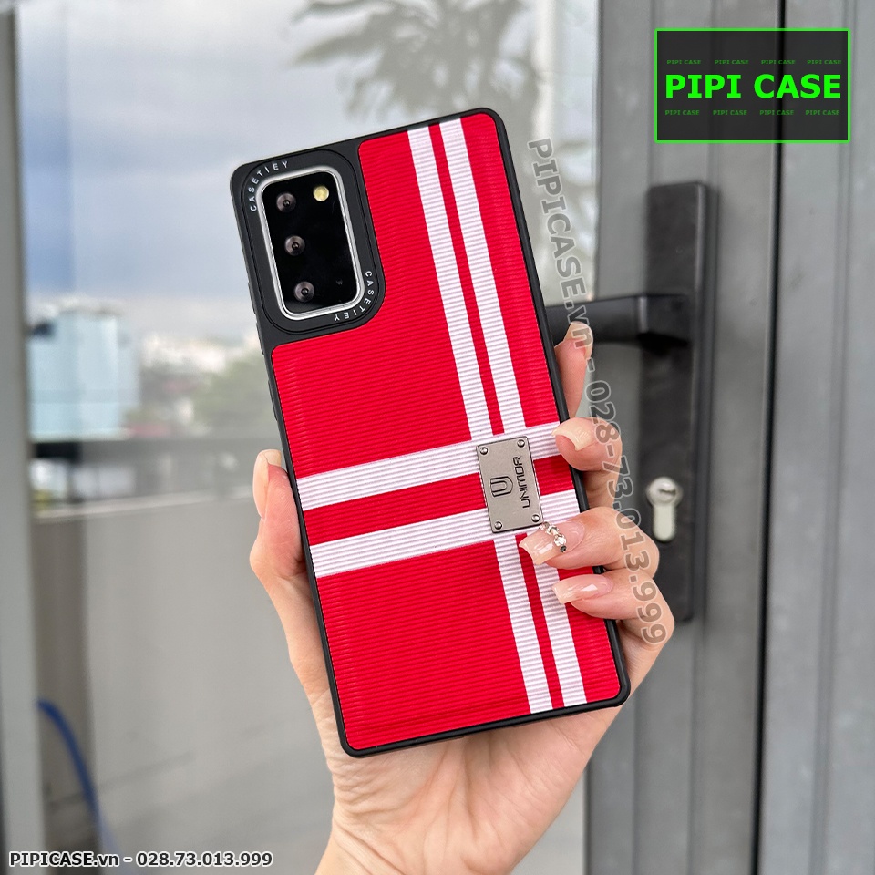 Ốp Lưng Samsung Note 20 - Uni - Đỏ