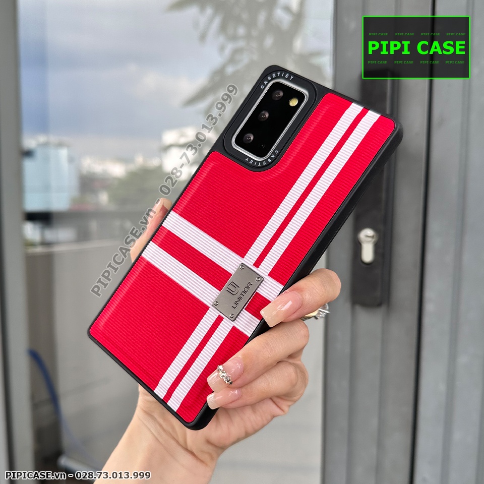 Ốp Lưng Samsung Note 20 - Uni - Đỏ