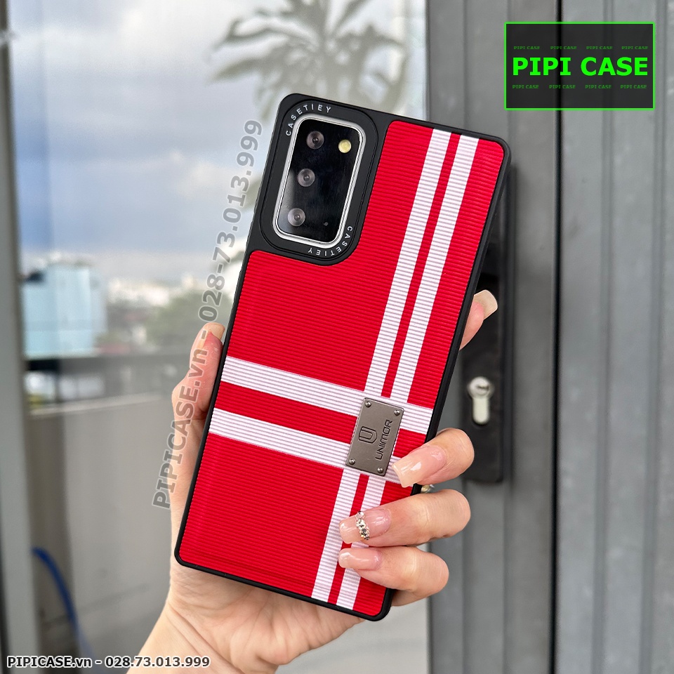 Ốp Lưng Samsung Note 20 - Uni - Đỏ