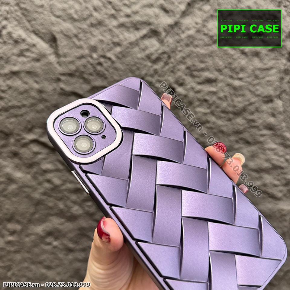 Ốp Lưng iPhone 11Pro Max - Block - Tím