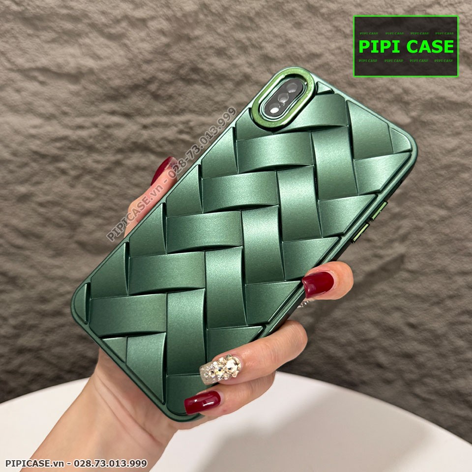 Ốp Lưng iPhone XS Max - Block - Xanh Lá