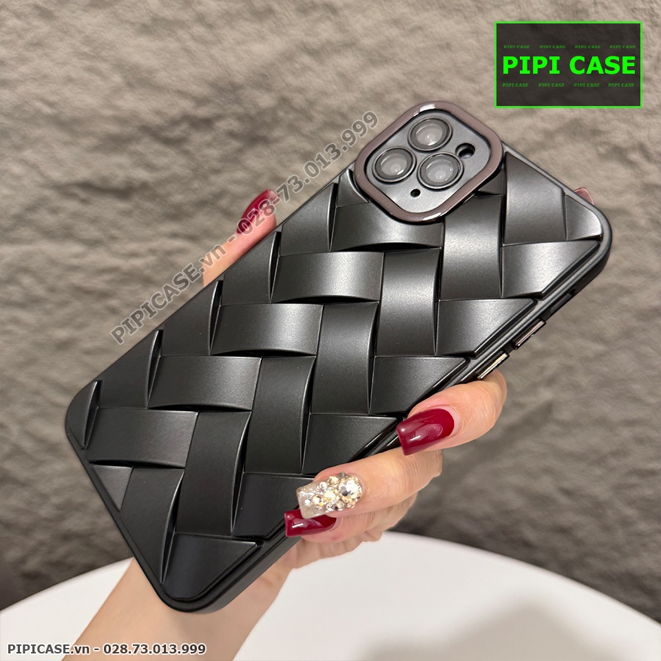 Ốp Lưng iPhone 11 Pro Max - Block - Đen