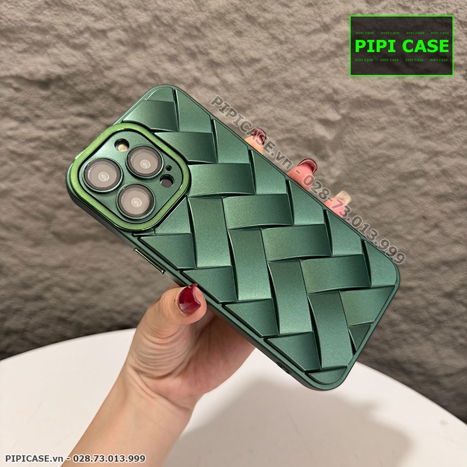 Ốp Lưng iPhone 14 Pro Max - Block - Xanh Lá