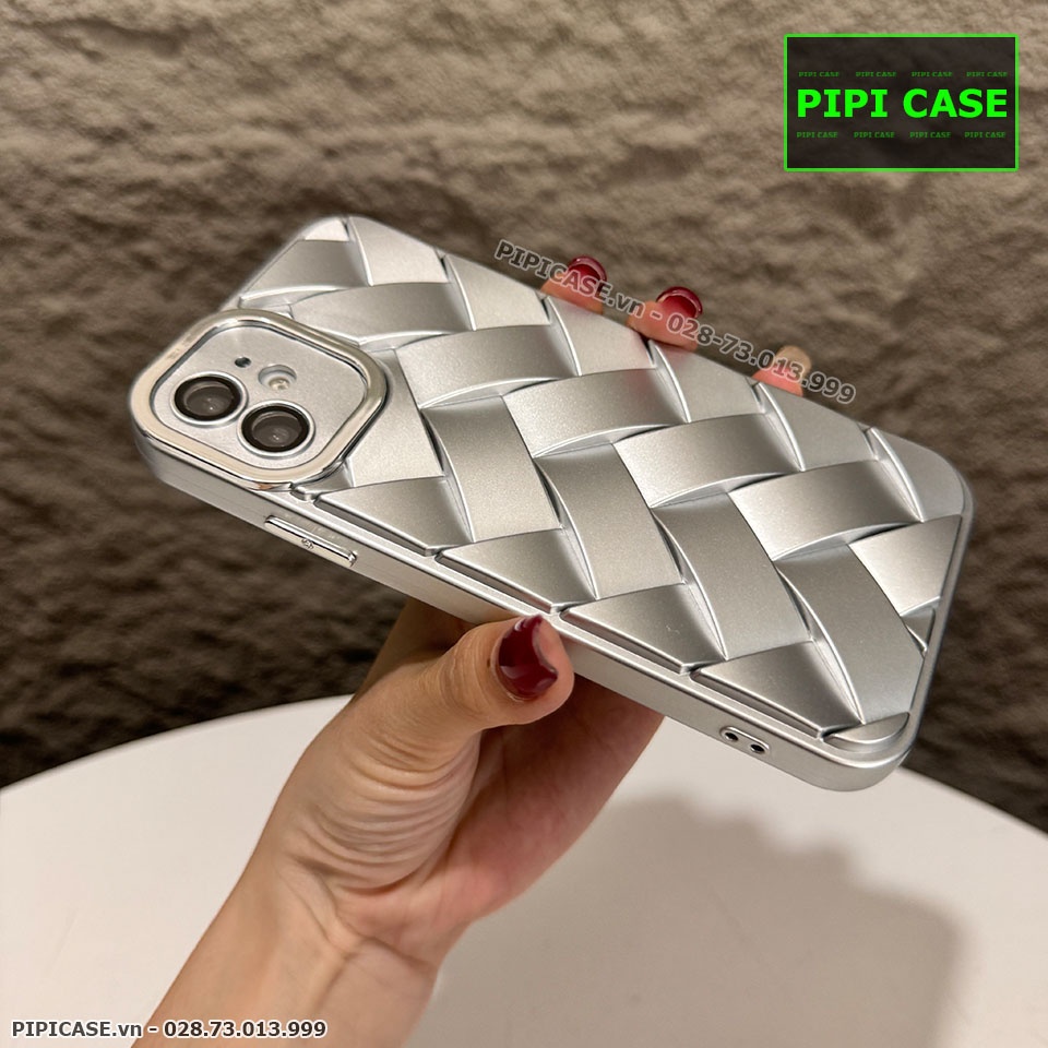 Ốp Lưng iPhone 11 - Block - Bạc