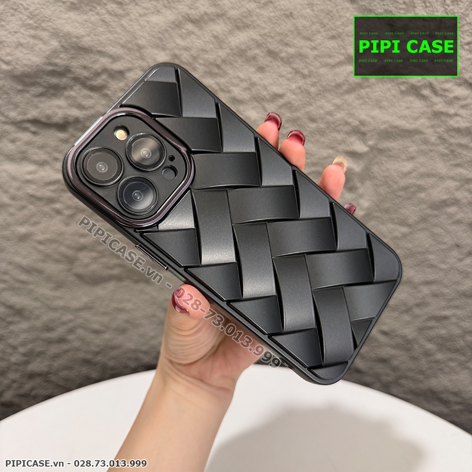 Ốp Lưng iPhone 13 Pro Max - Block - Đen