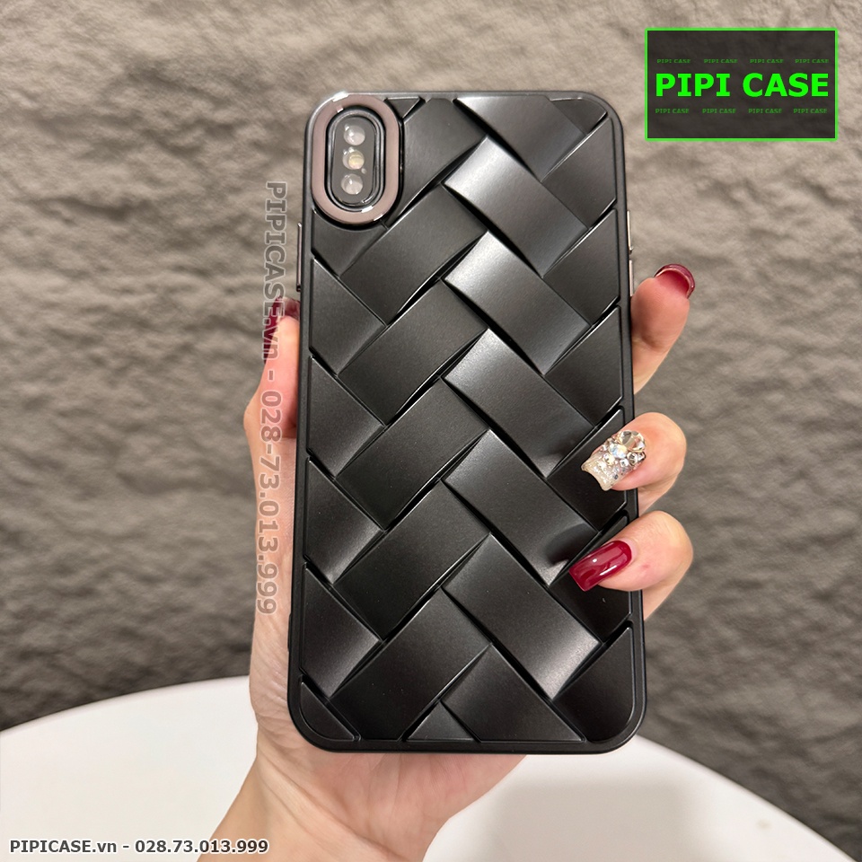 Ốp Lưng iPhone XS Max - Block - Đen