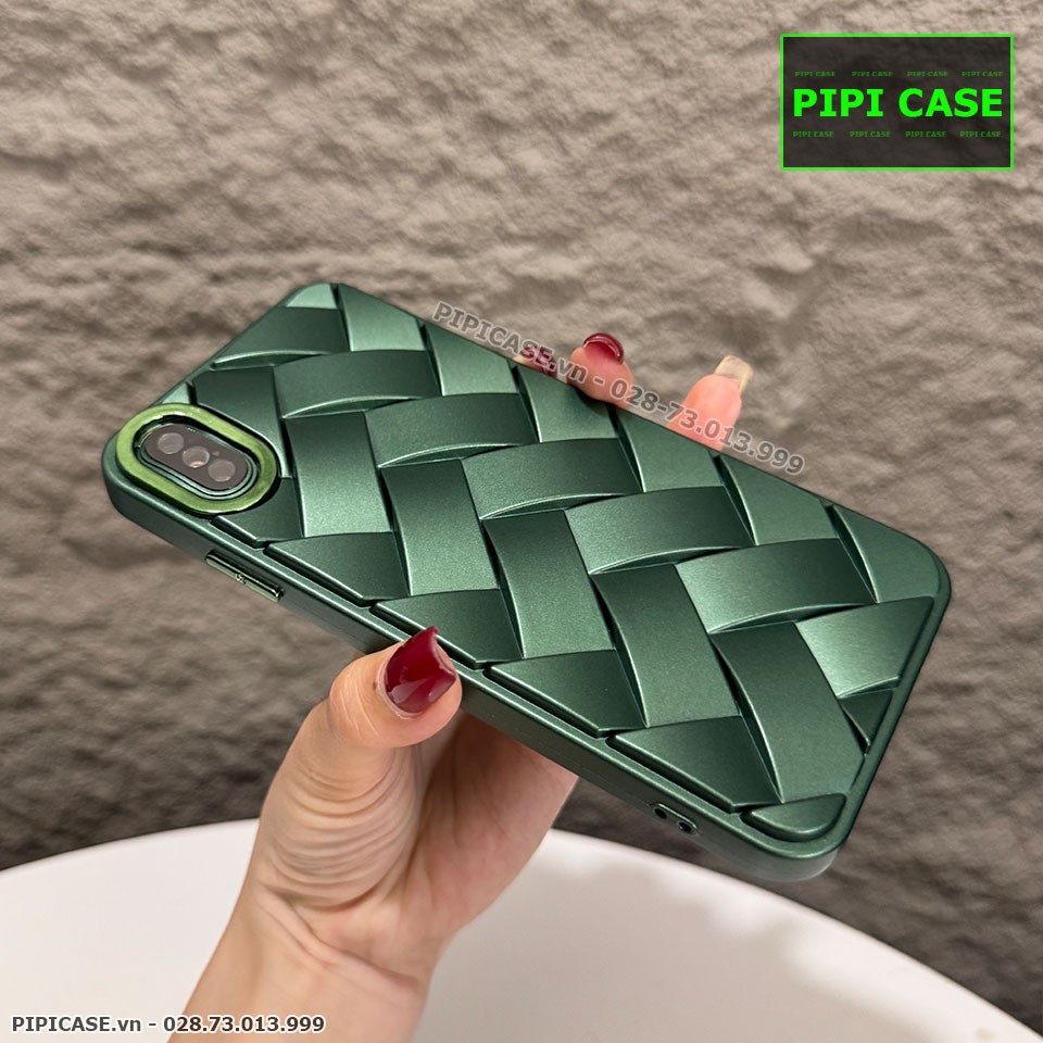 Ốp Lưng iPhone XS Max - Block - Xanh Lá