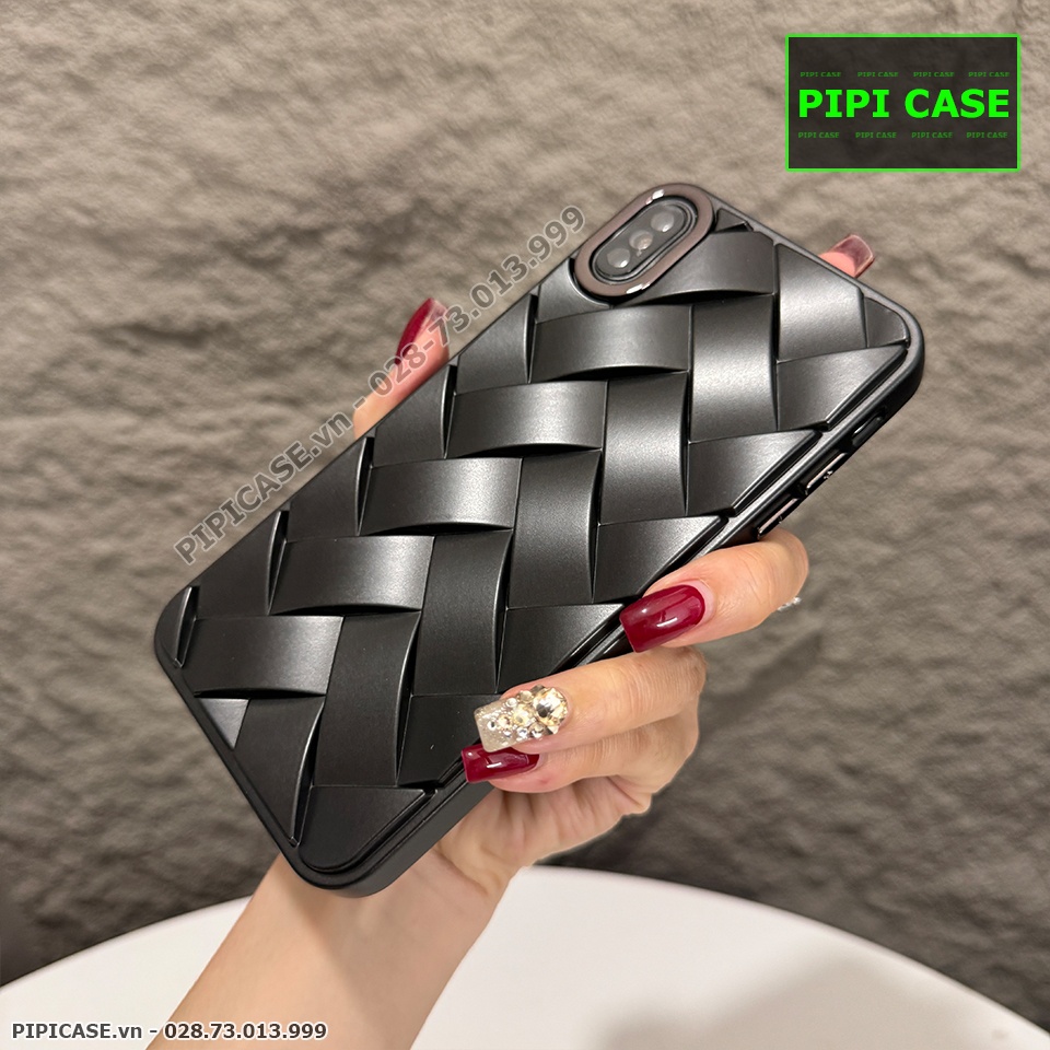 Ốp Lưng iPhone XS Max - Block - Đen