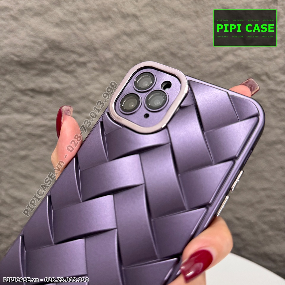Ốp Lưng iPhone 11Pro Max - Block - Tím