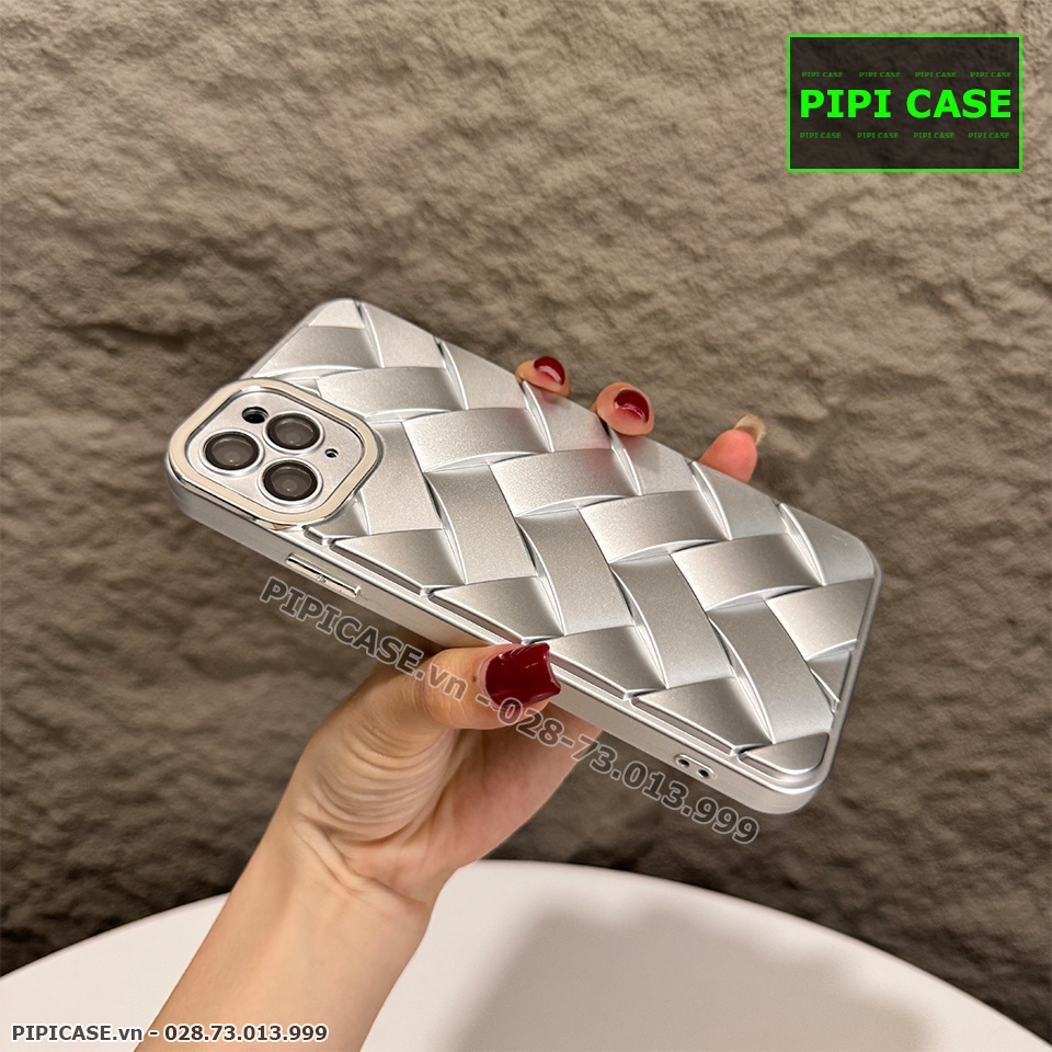Ốp Lưng iPhone 11 Pro Max - Block - Bạc