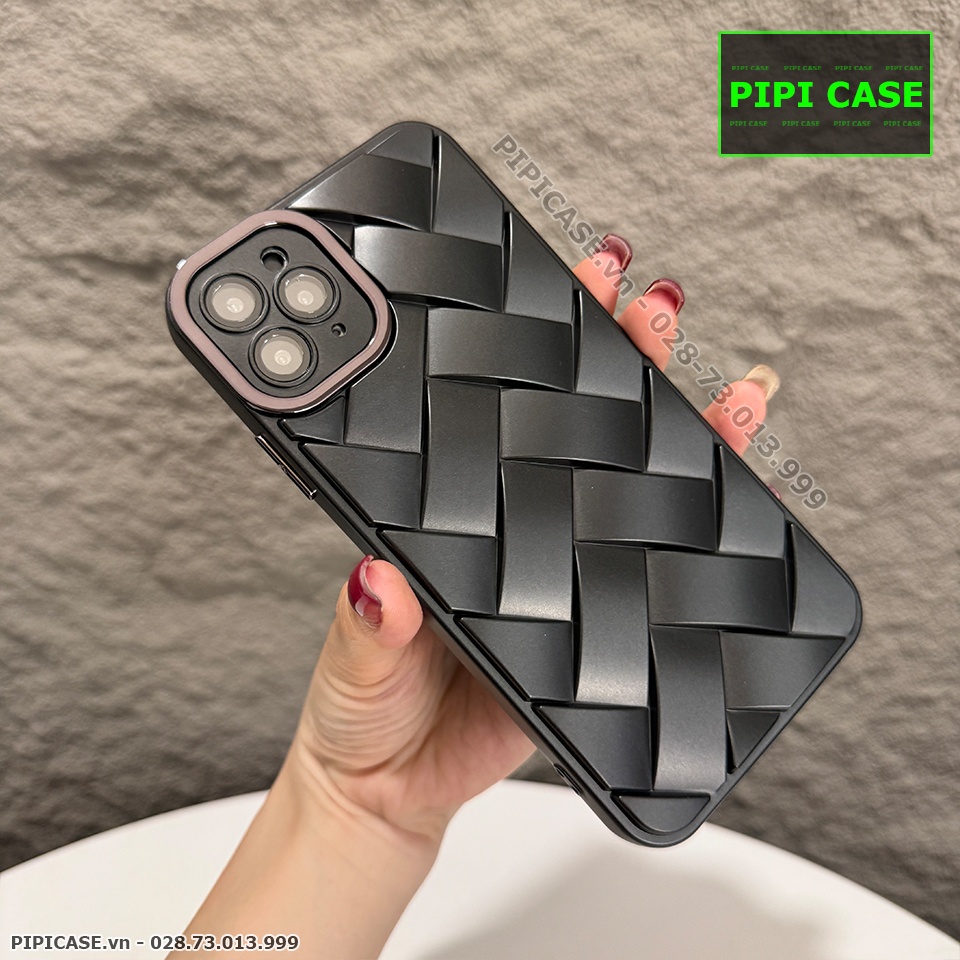 Ốp Lưng iPhone 11 Pro Max - Block - Đen