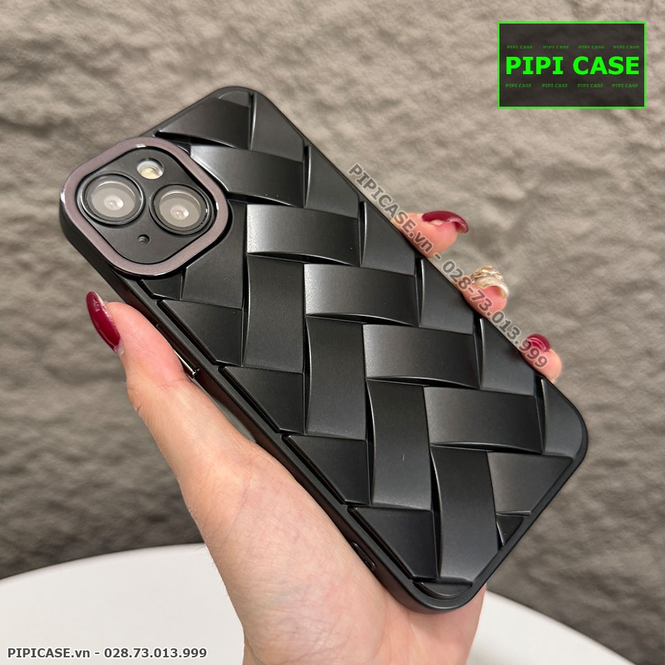 Ốp Lưng iPhone 14 - Block - Đen