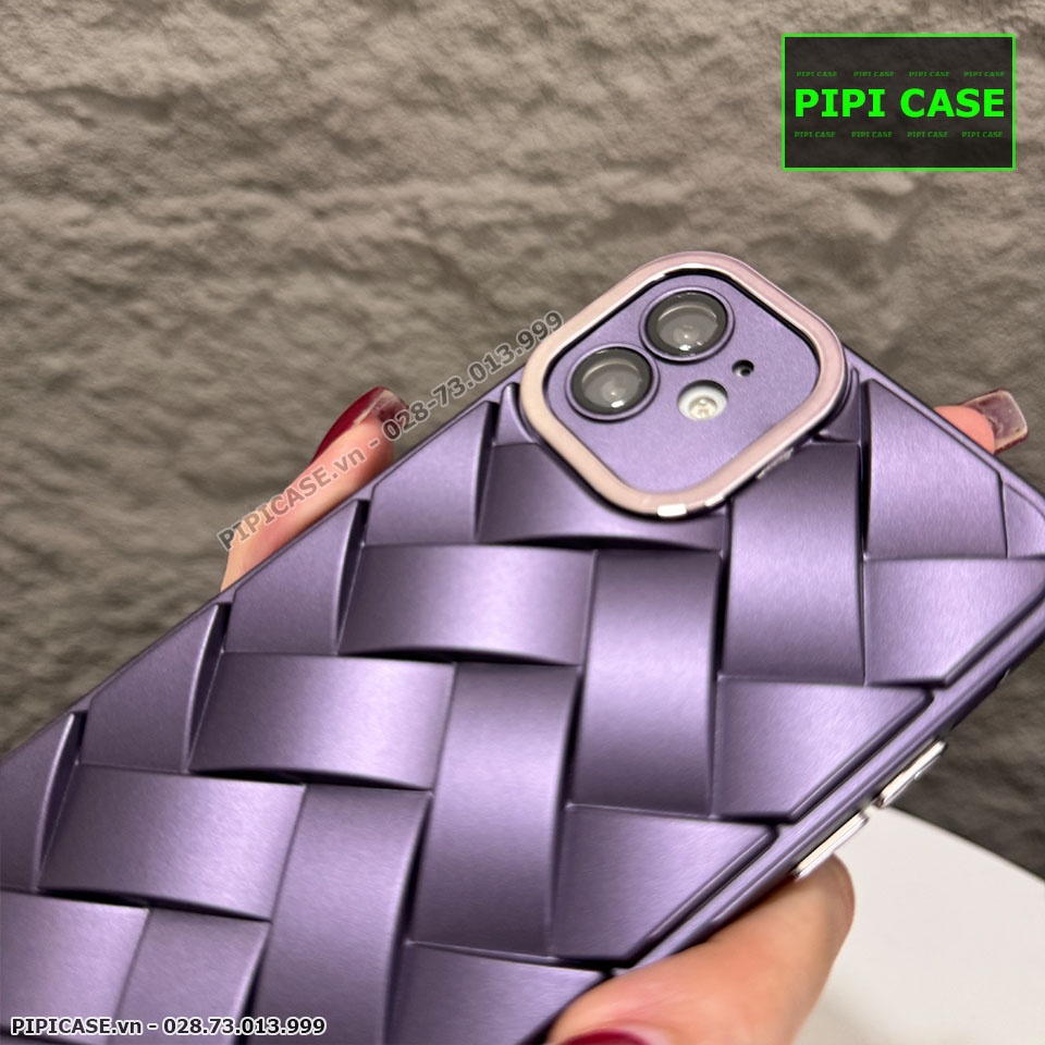 Ốp Lưng iPhone 11 - Block - Tím