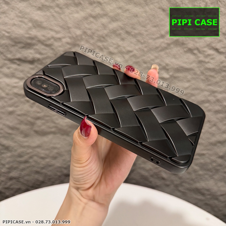 Ốp Lưng iPhone XS Max - Block - Đen