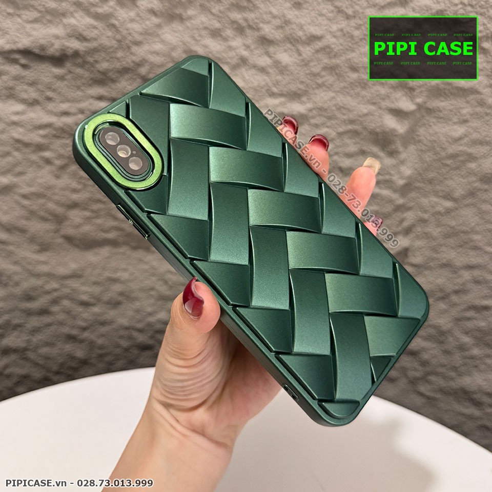 Ốp Lưng iPhone XS Max - Block - Xanh Lá