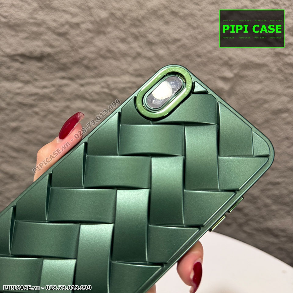 Ốp Lưng iPhone XS Max - Block - Xanh Lá