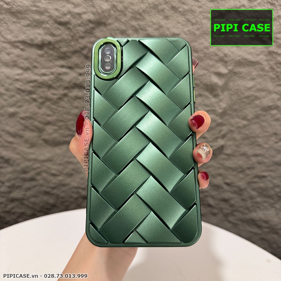 Ốp Lưng iPhone XS Max - Block - Xanh Lá