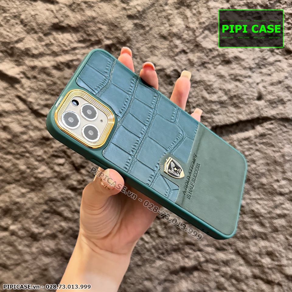 Ốp Lưng iPhone 11 Pro Max - Lux - Xanh Rêu