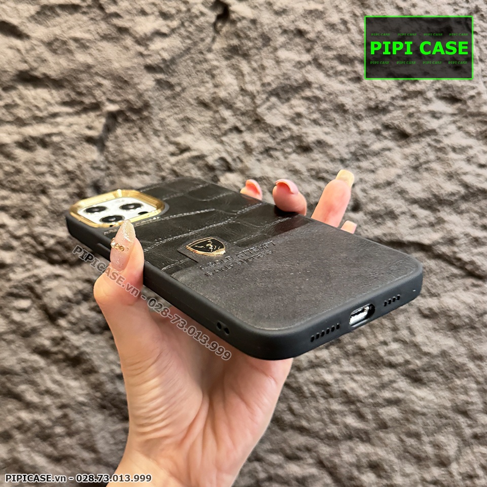 Ốp Lưng iPhone 12 Pro Max - Lux - Đen