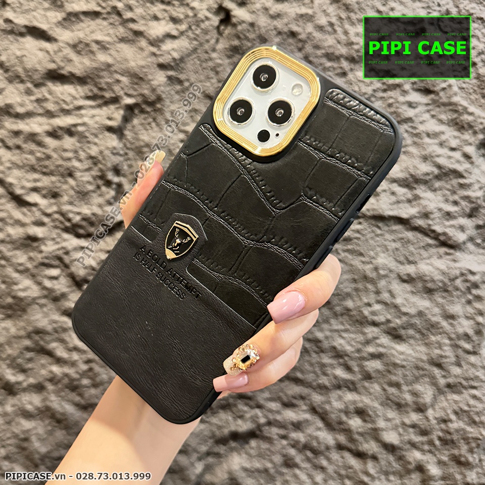 Ốp Lưng iPhone 12 Pro Max - Lux - Đen