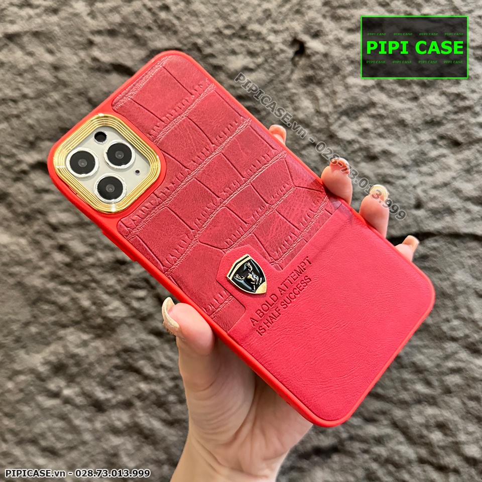 Ốp Lưng iPhone 11 Pro Max - Lux - Đỏ