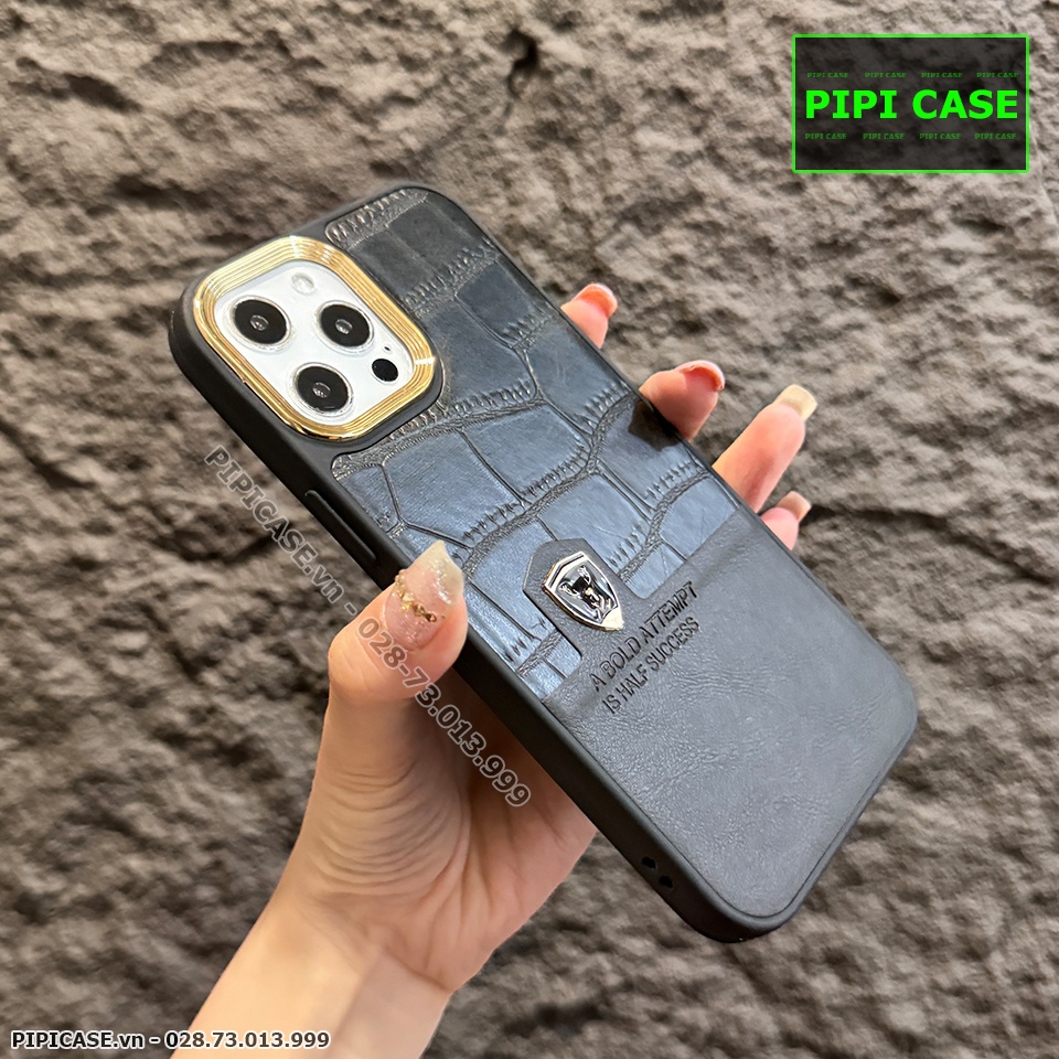 Ốp Lưng iPhone 12 Pro Max - Lux - Đen