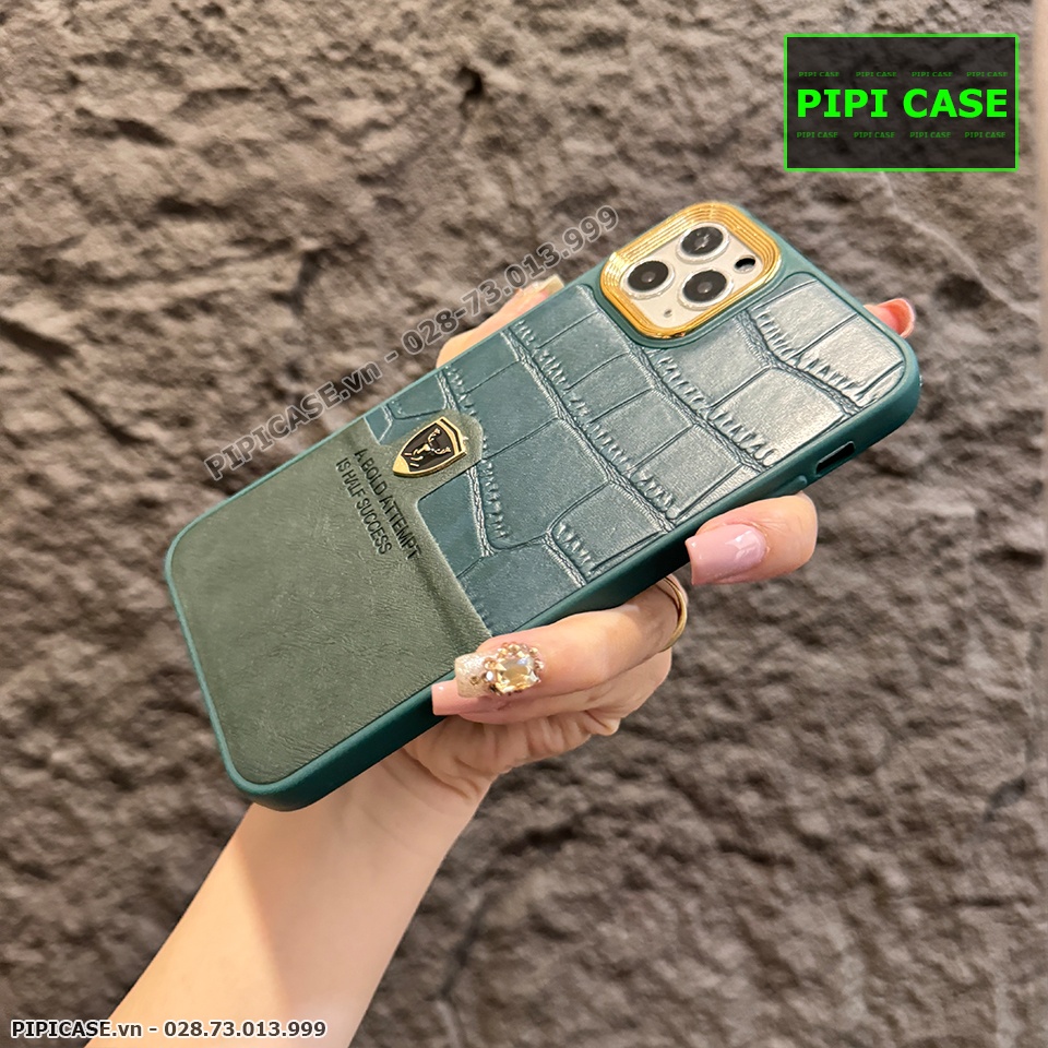 Ốp Lưng iPhone 11 Pro Max - Lux - Xanh Rêu
