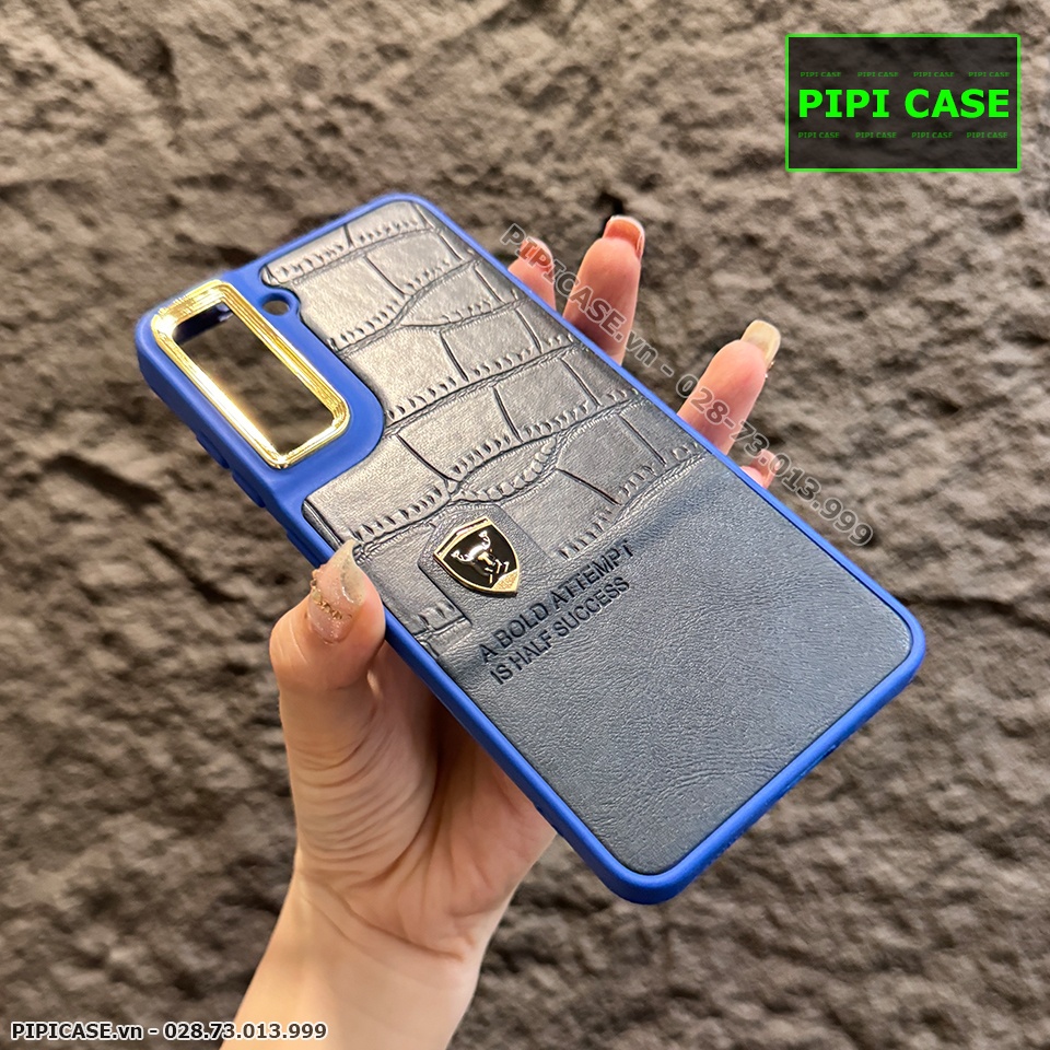 Ốp Lưng Samsung S21 FE 5G - Lux - Xanh Dương
